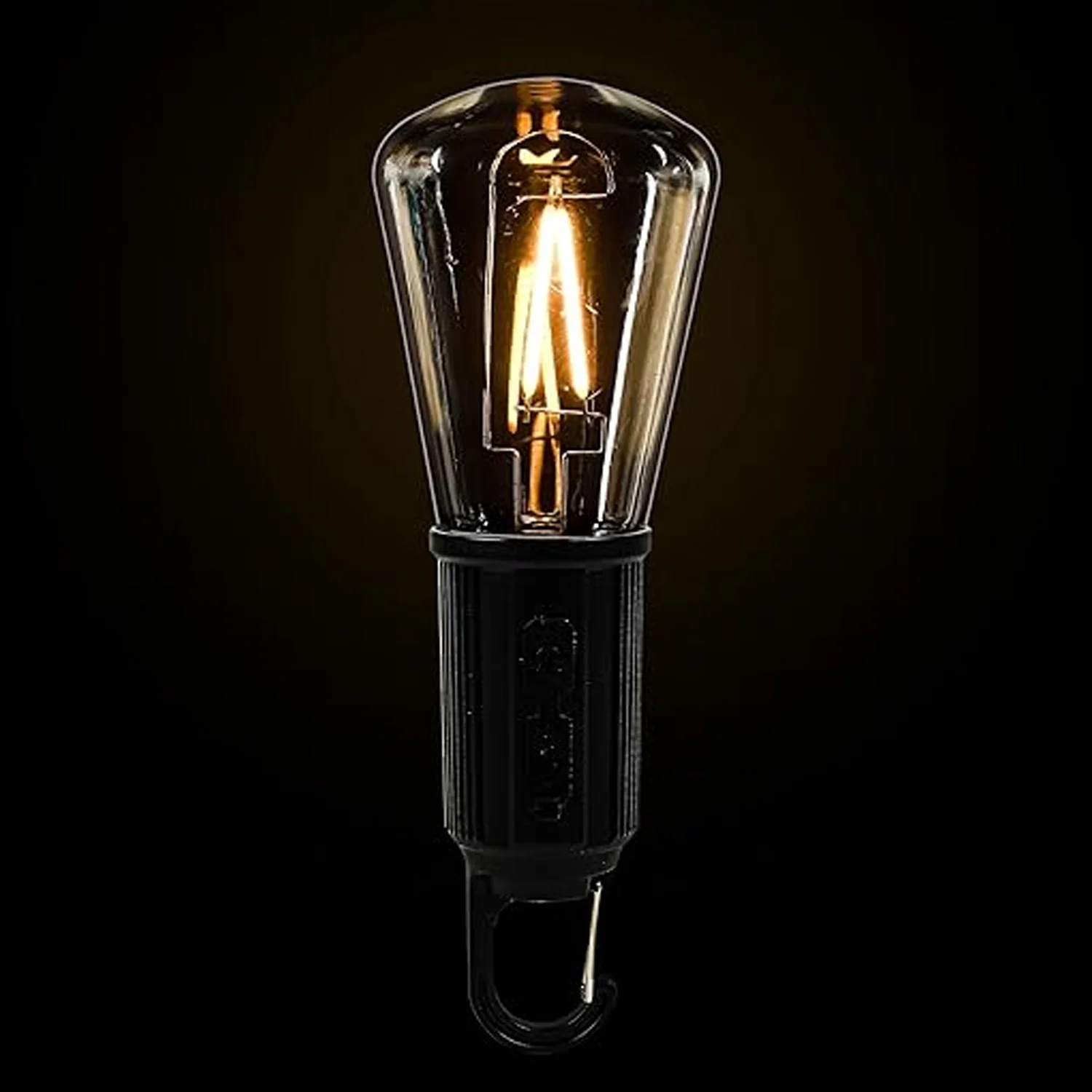 Solar & USB Rechargeable LED Hanging Camping Bulb Lantern Light (1 Pc) - Image 6