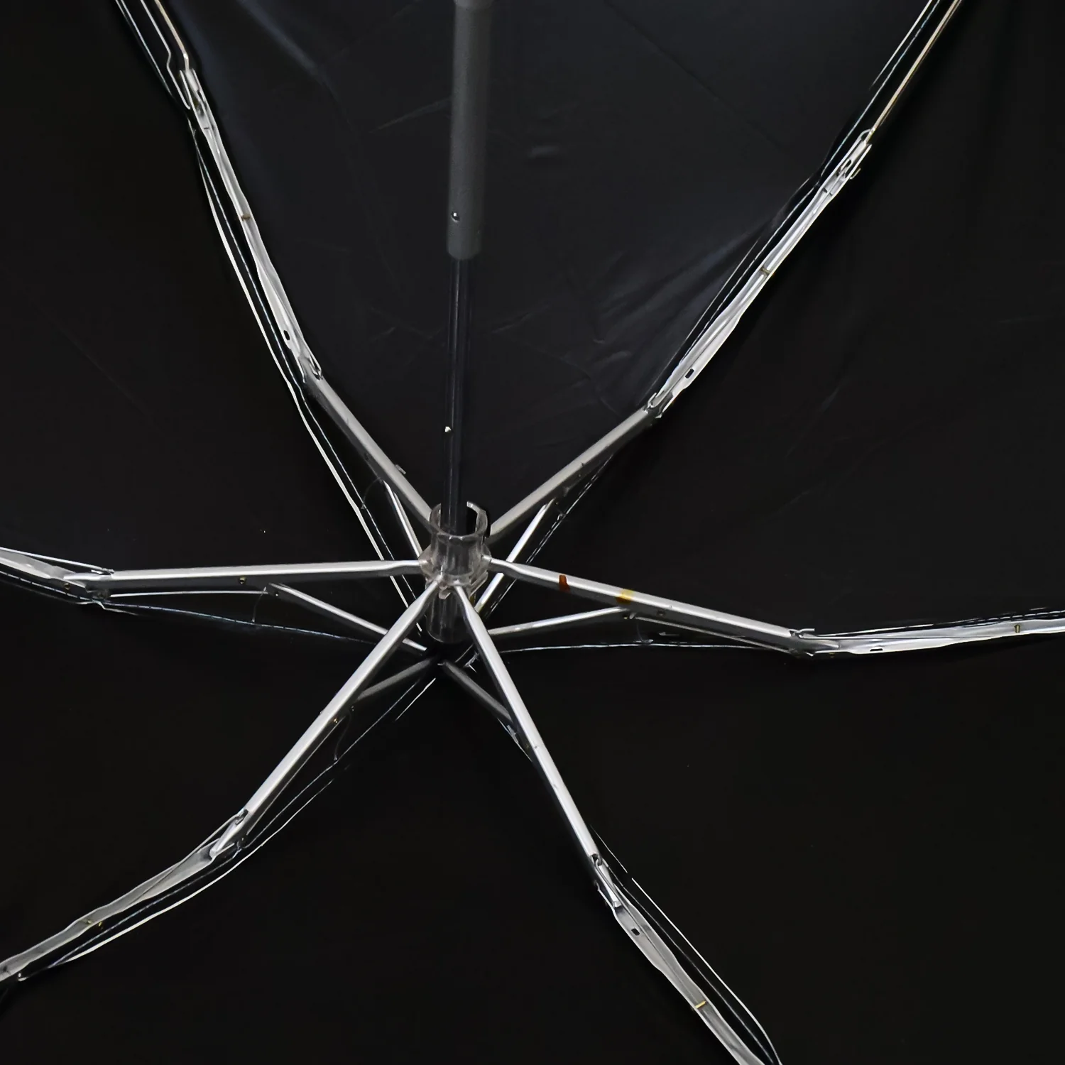 3-Fold Sun & Rain Protective Solid Foldable Umbrella, (1 Pc) - Image 4