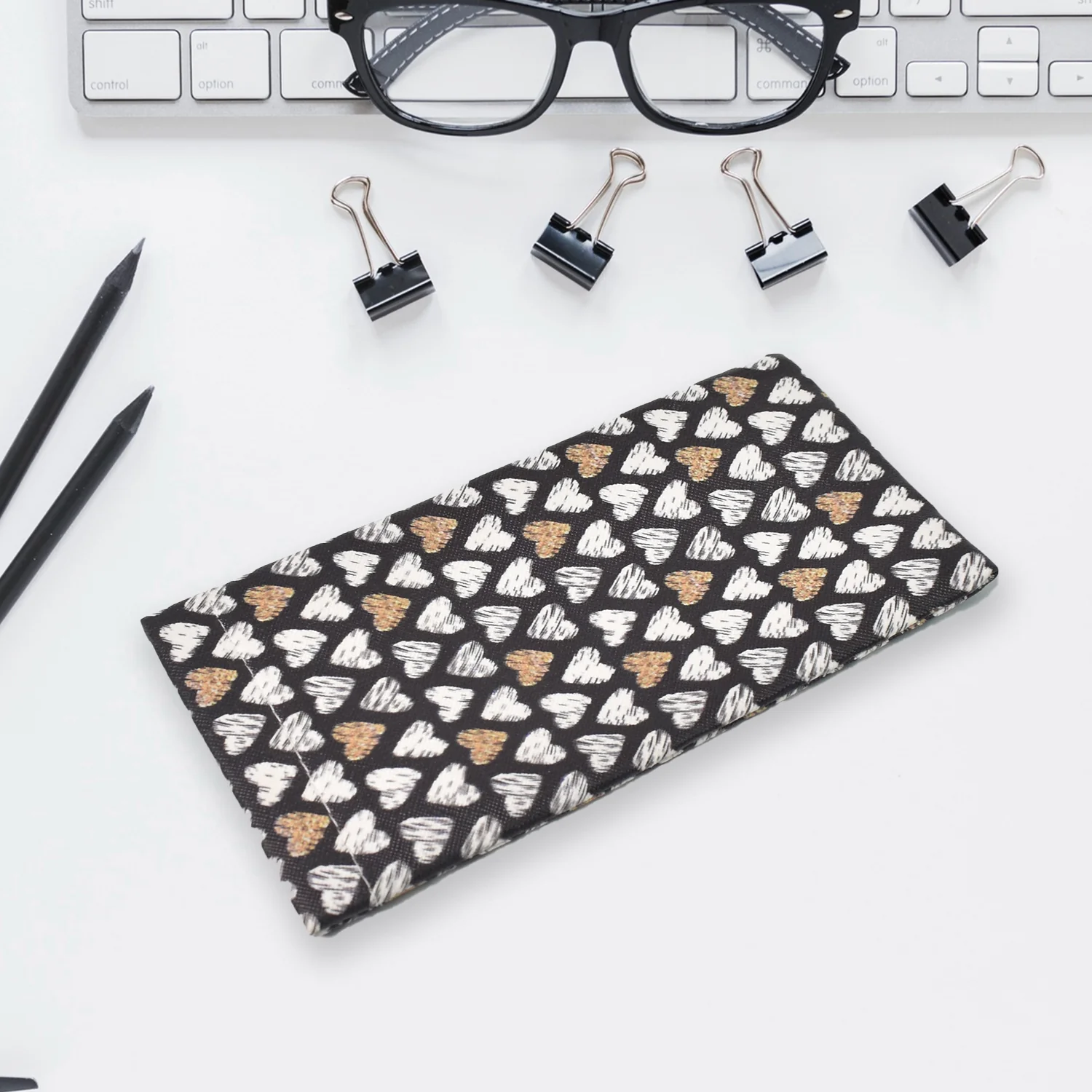 Decorative Glasses Case Eyeglasses Holder Storage Box (1 Pc / Mix color & Design) - Image 3