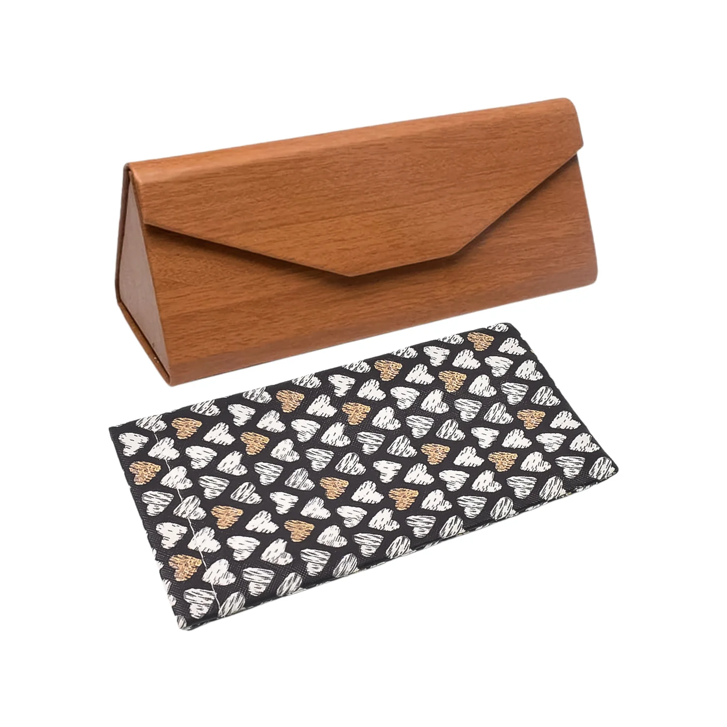Decorative Glasses Case Eyeglasses Holder Storage Box (1 Pc / Mix color & Design) - Image 5