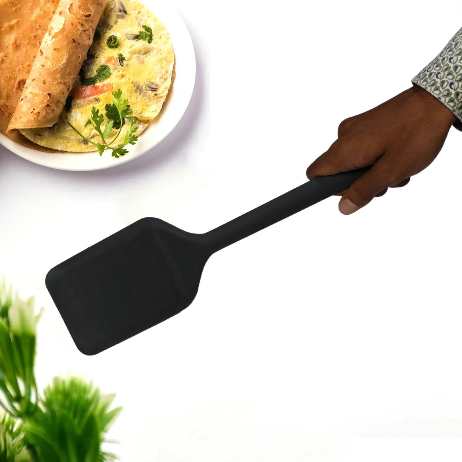 Cutlery Kitchen Set Dessert Serving Spatulas-Premium Nylon Turner and Flipper - Image 5