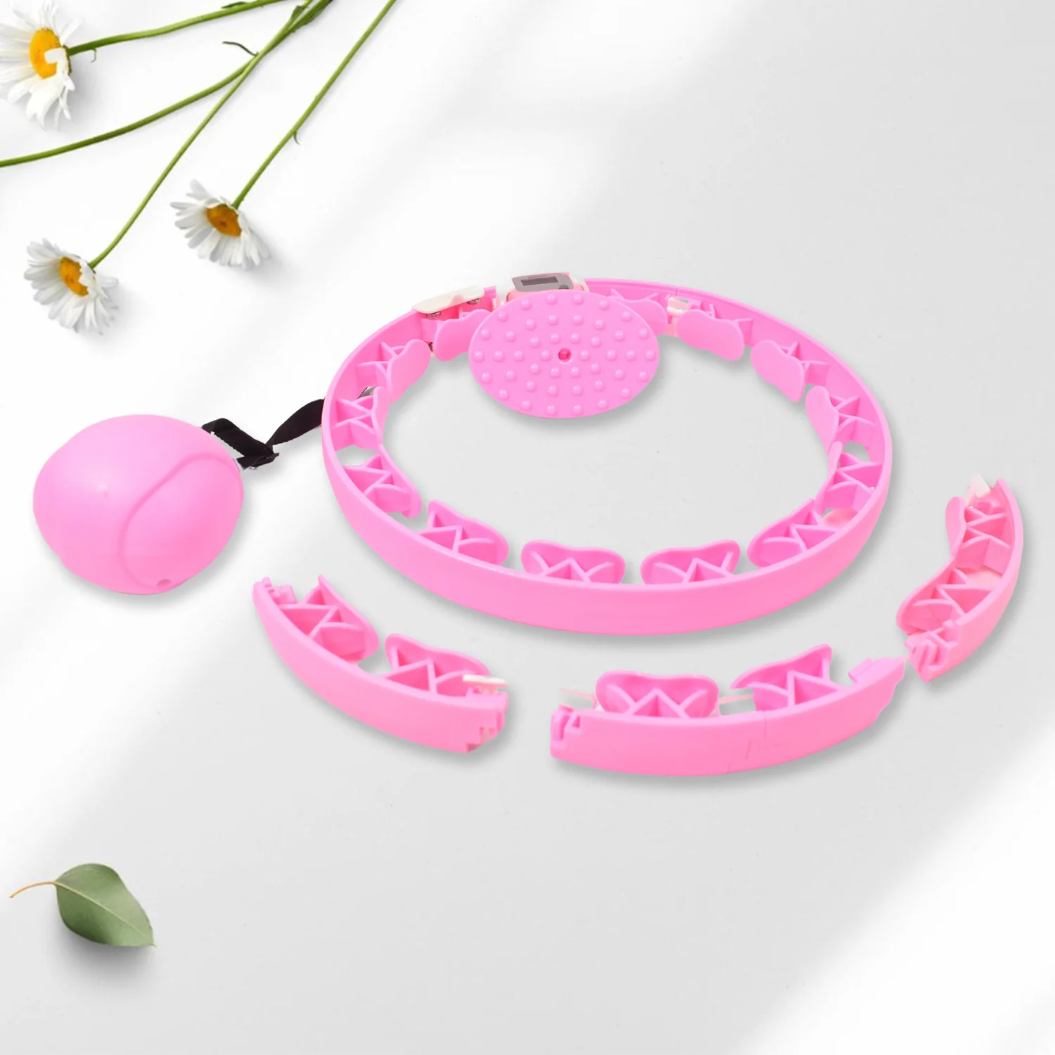 Smart Fitness Hula Hoops with Ball and Intelligent Counter (1 Pc / Loose) - Image 3