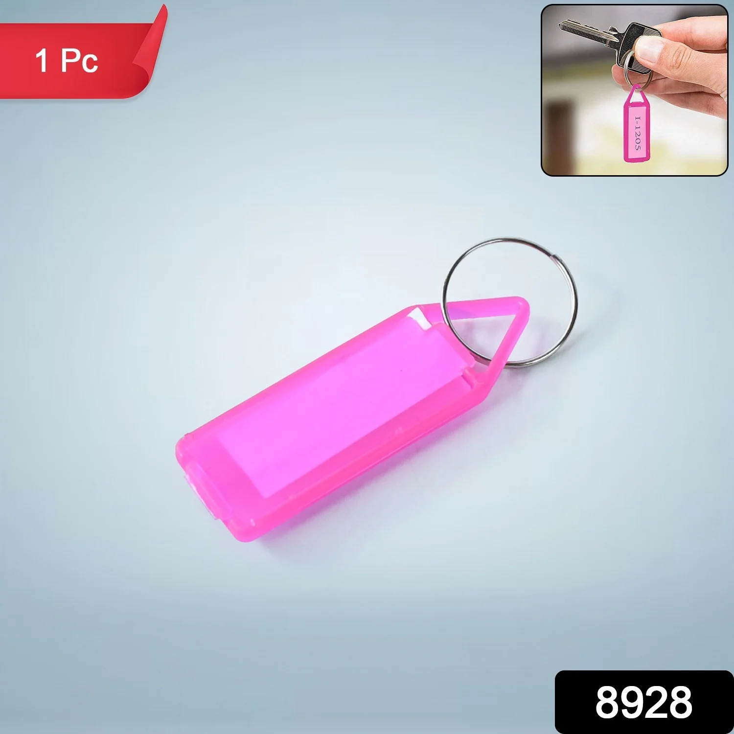 1 Pc Keychain Tag Label Used For Decorative Purpose On Keys And All - Image 2