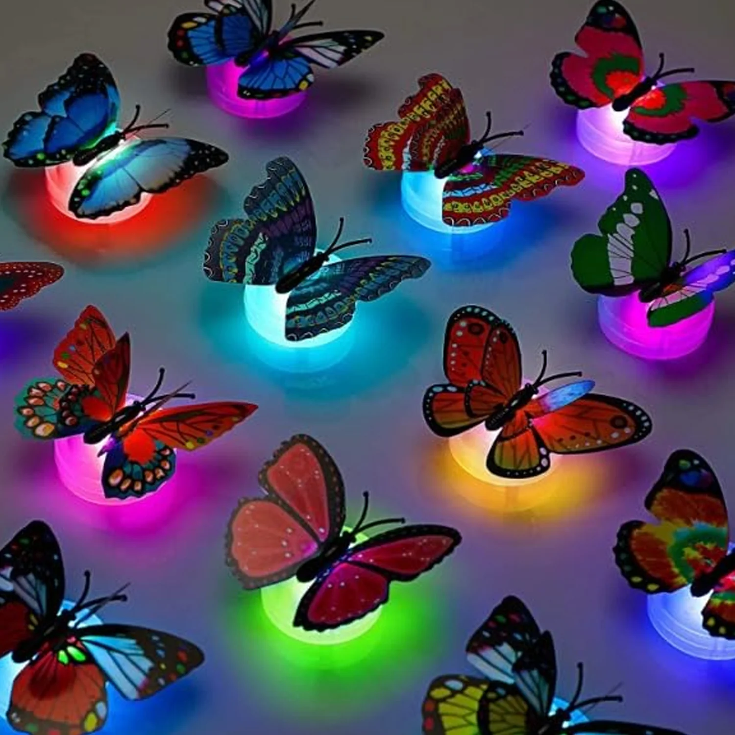 The Butterfly 3D Night Lamp Comes with 3D Illusion Design (1 Pc / Loose) - Image 8