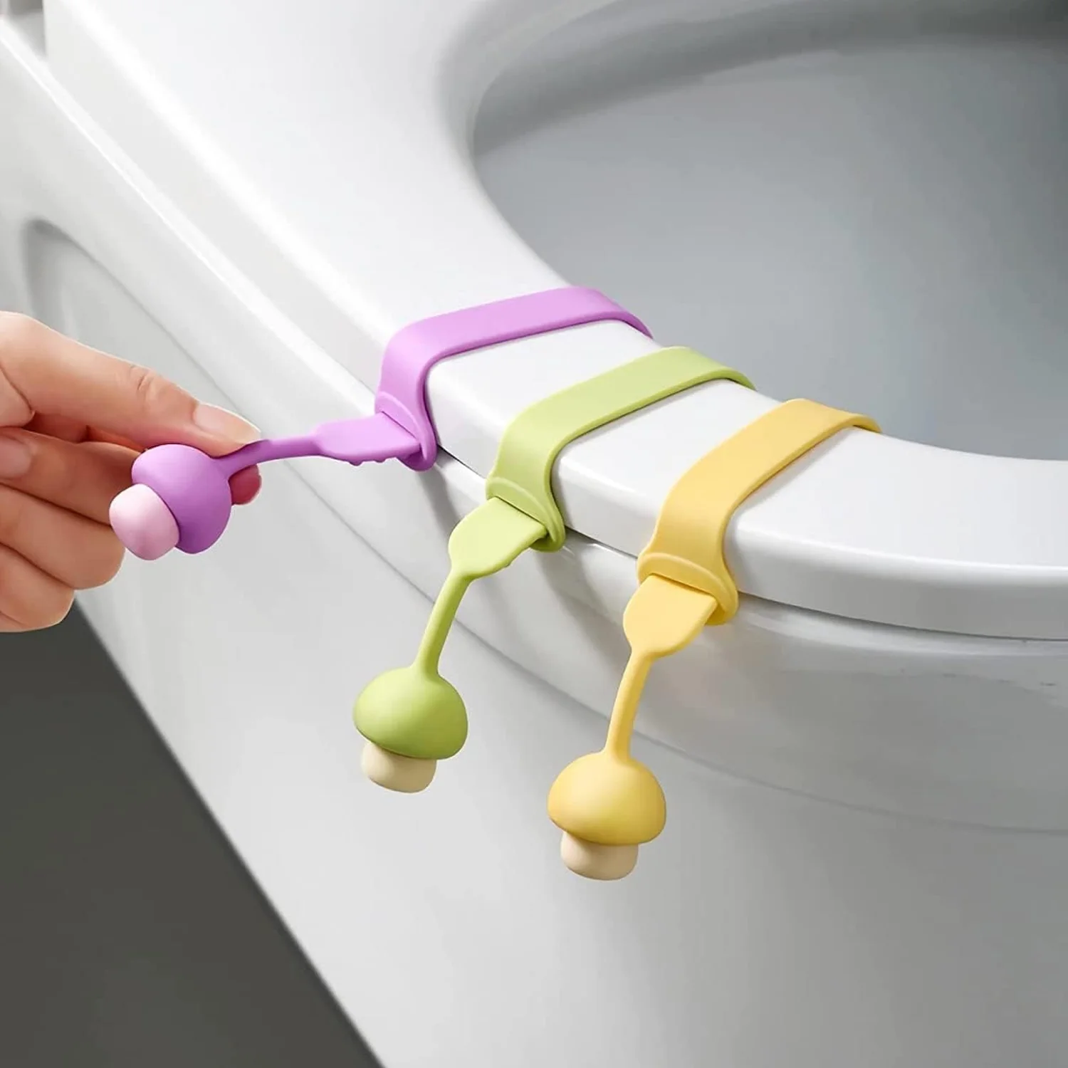 Silicone Toilet Seat Lifter Band (1 Pc) - Image 2