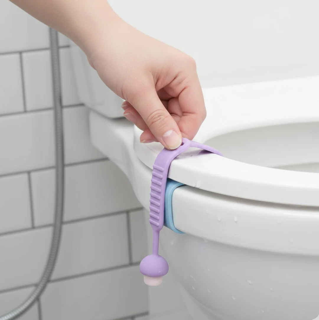 Silicone Toilet Seat Lifter Band (1 Pc) - Image 8