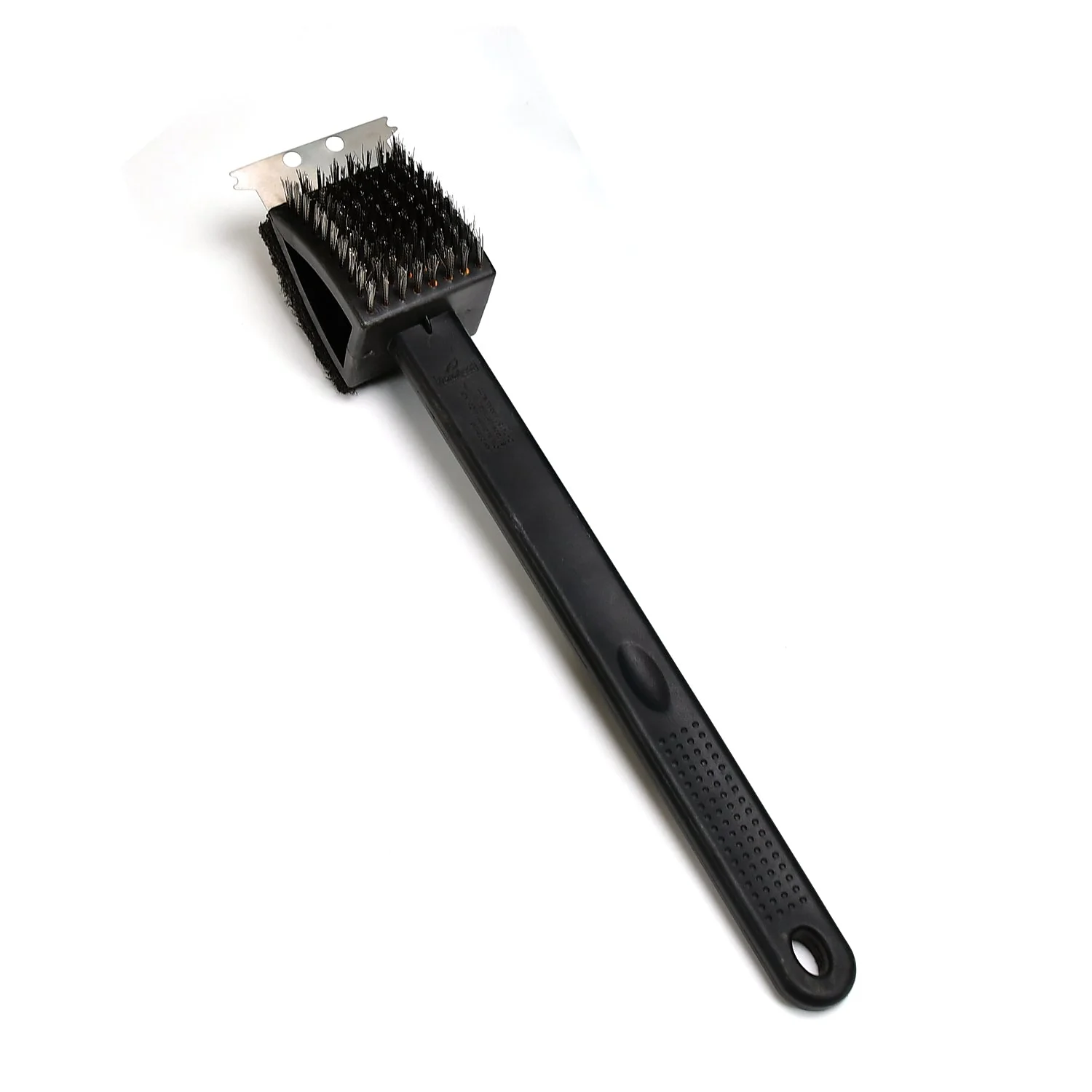 Black 2 Side Use Brush Scarp Cleaning Brush &  Wire Brush for Garage Use - Image 10