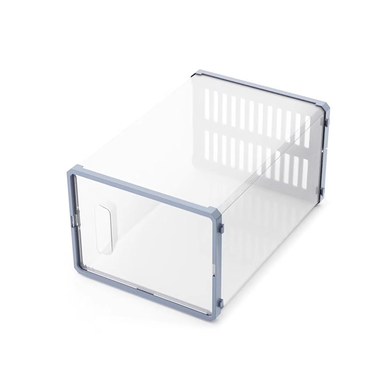 Plastic Stackable Shoe Storage Box (1 Pc) - Image 5