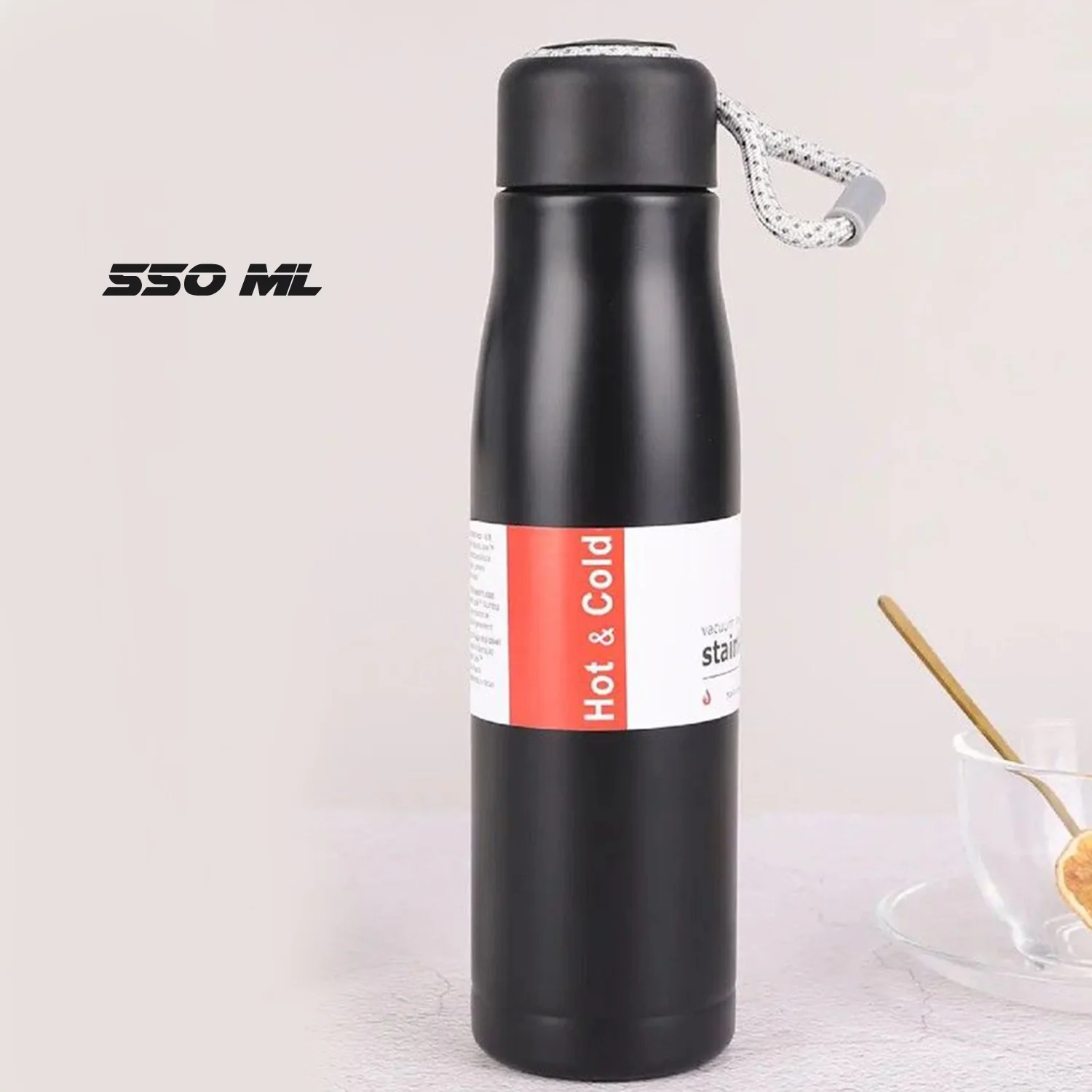 Customized / Personalized Double Wall Vacuum Insulated Water Bottle (550 ML) - Image 5
