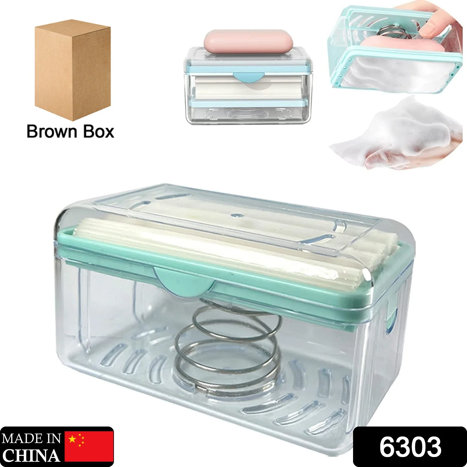 2 in 1 PORTABLE SOAP ROLLER DISH SOAP DISPENSER - Image 2