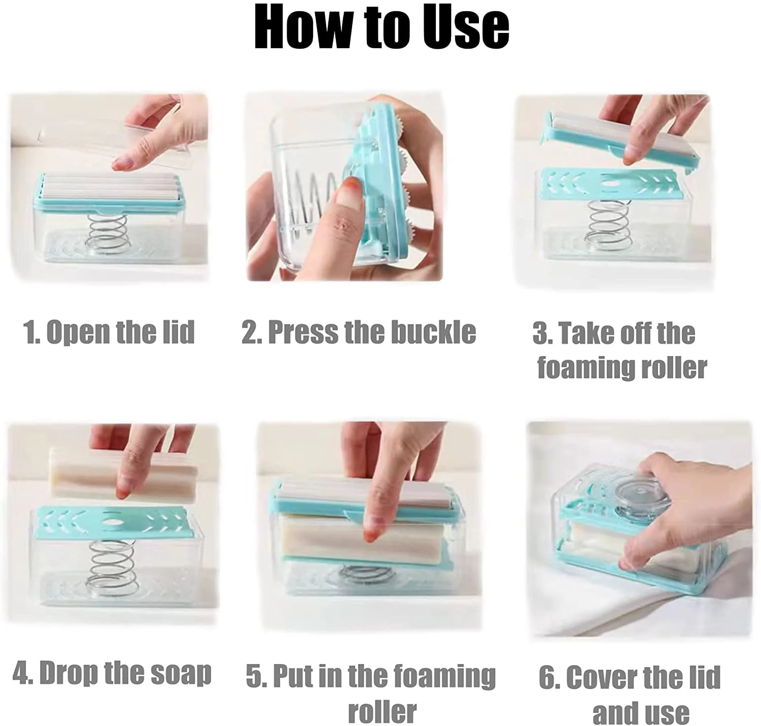 2 in 1 PORTABLE SOAP ROLLER DISH SOAP DISPENSER - Image 3