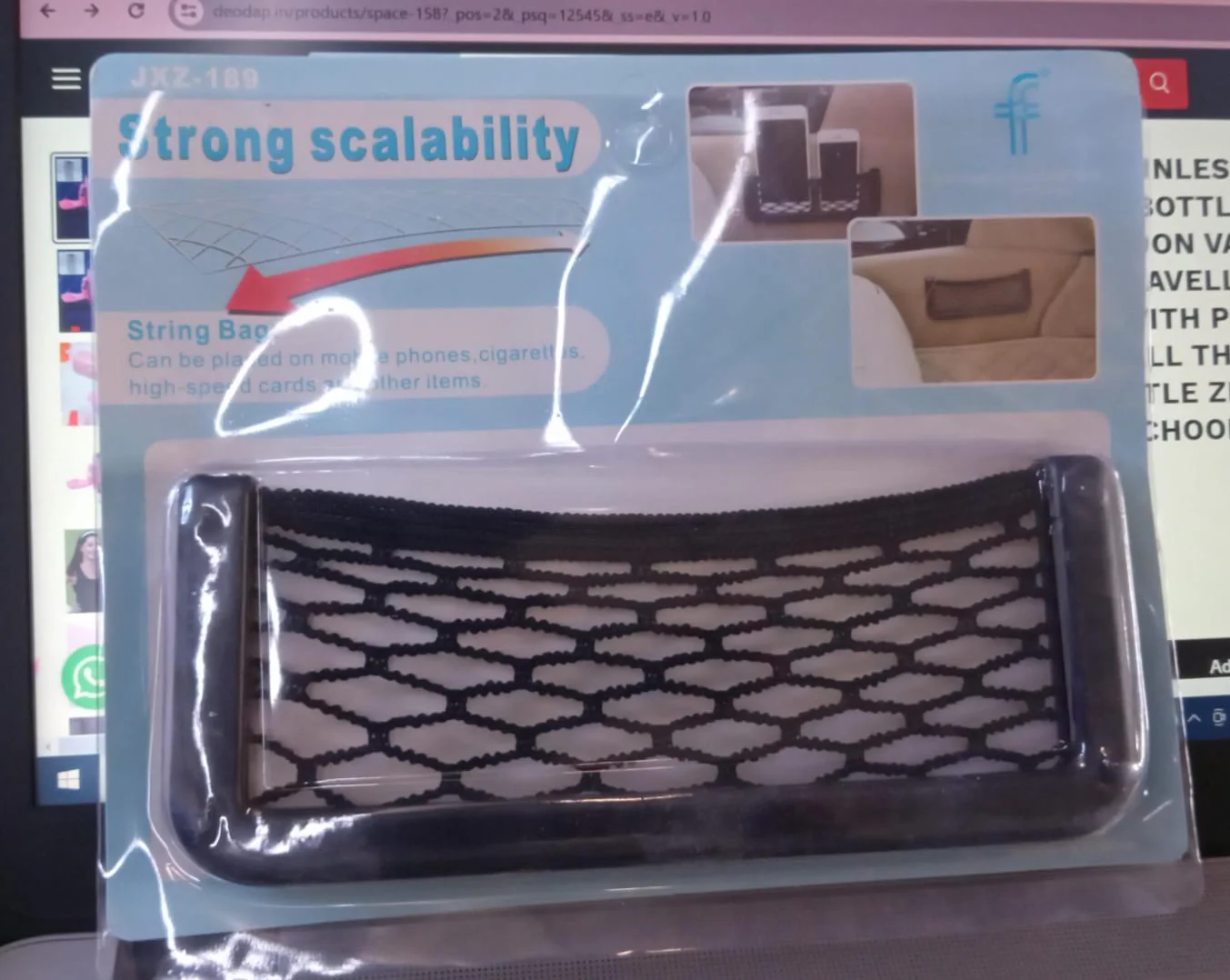 Car Storage Organize for Purse Bag Phone - Image 4