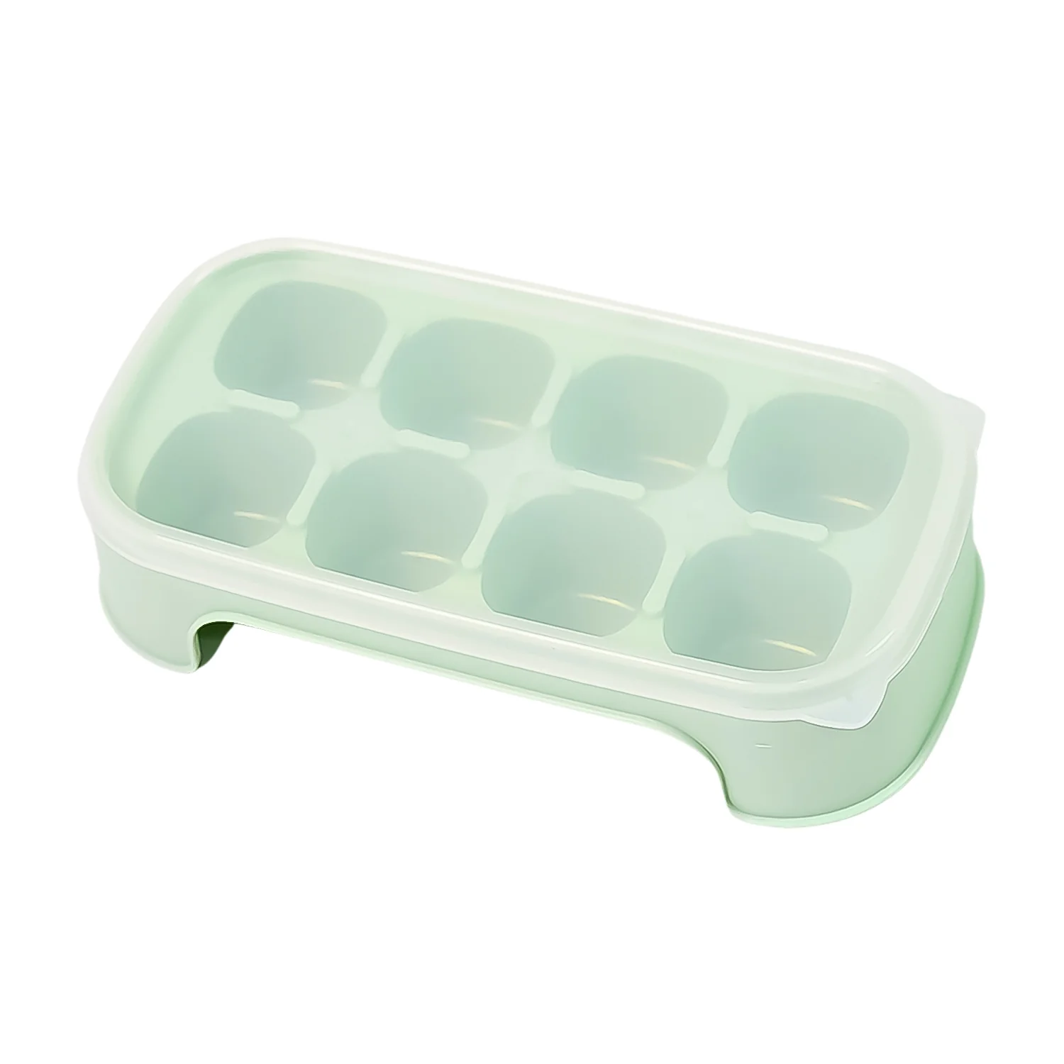 Ice Mold, 8 Grid Food Grade Portable Plastic Ice Tray (1 Pc / 15×8 Cm) - Image 6