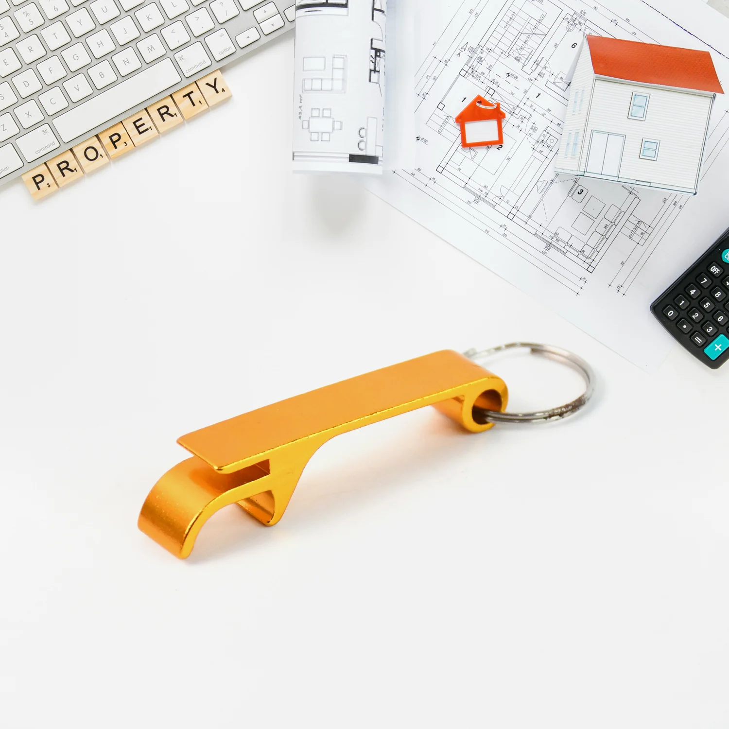 Customize Premium Metal Keychain - Stainless Steel Key Ring (1 Pc) - Image 3