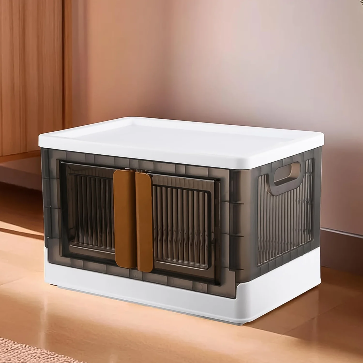 Plastic Folding Wardrobe Storage Organizer (1 Layer / 1 Pc) - Image 3