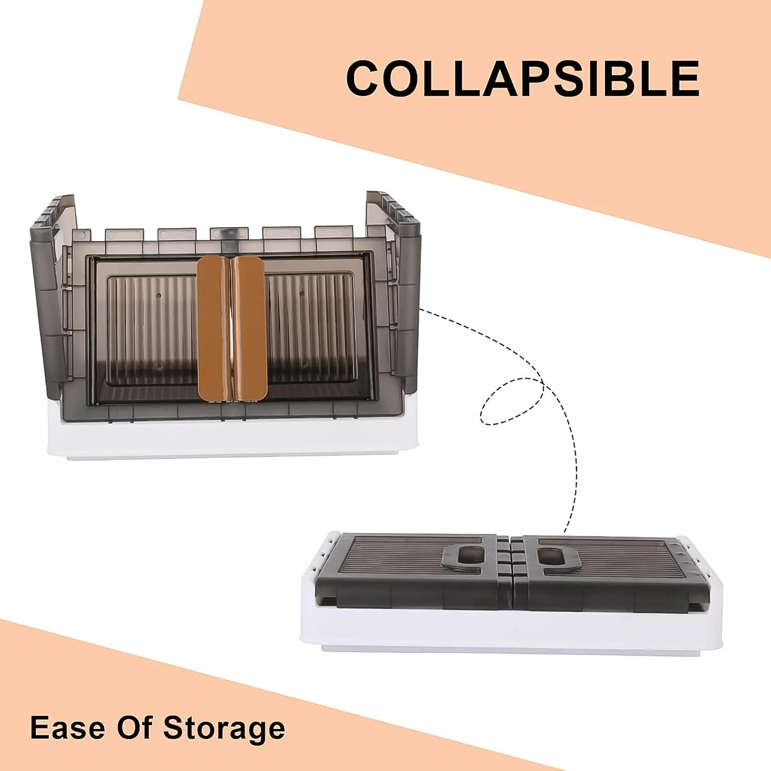 Plastic Folding Wardrobe Storage Organizer (1 Layer / 1 Pc) - Image 7