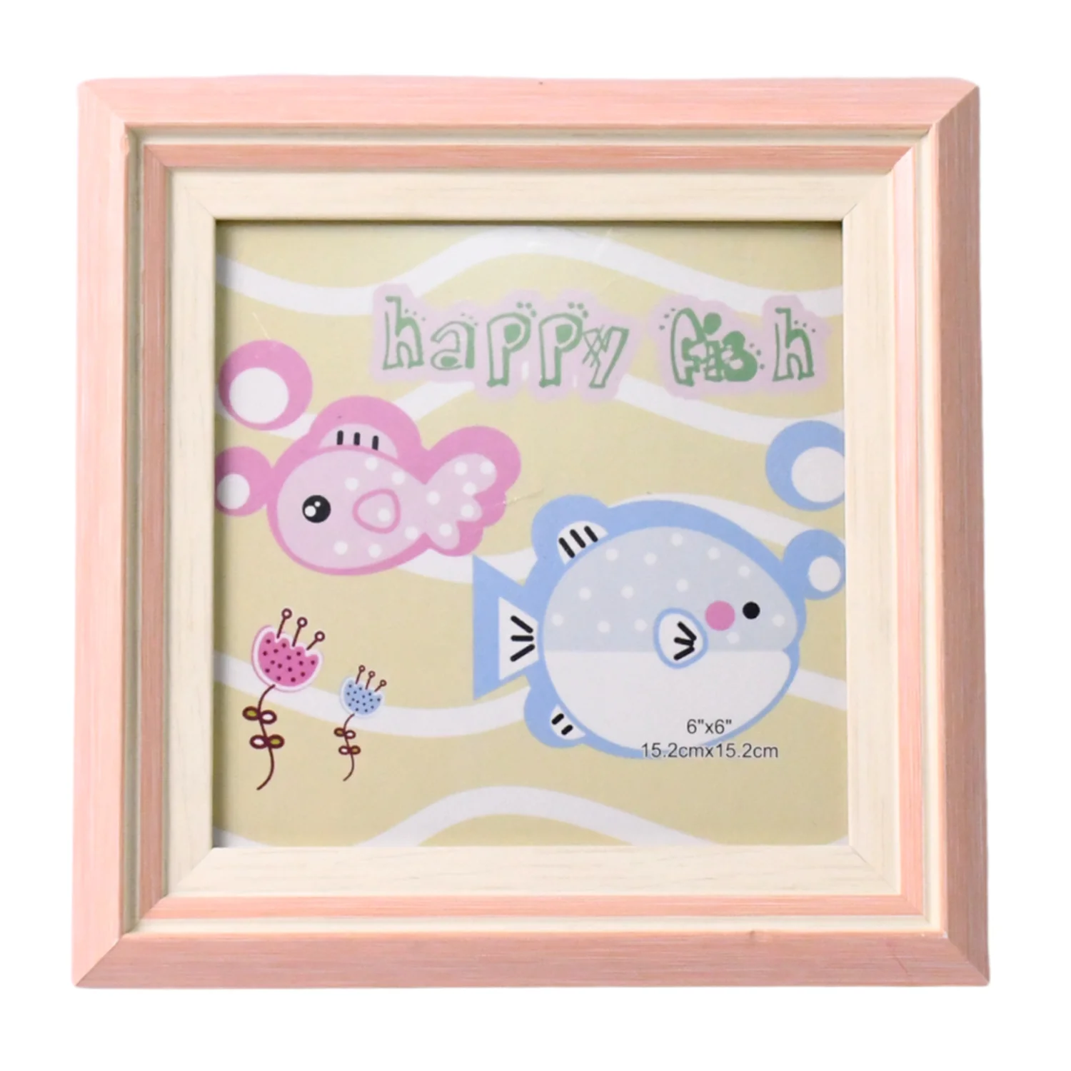 Creative Solid Wooden Photo Frame (15.2cmx15.2cm / 1Pc) - Image 3