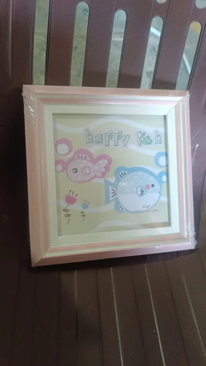 Creative Solid Wooden Photo Frame (15.2cmx15.2cm / 1Pc) - Image 7