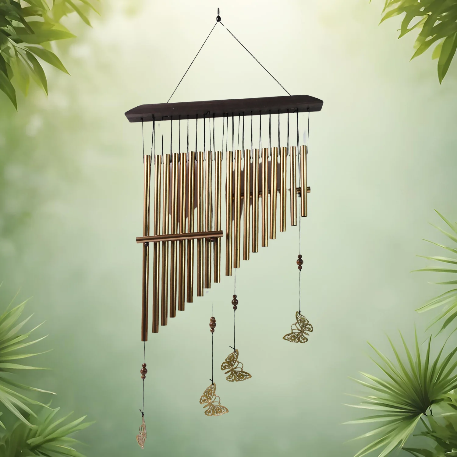 Mix Design Wind Chimes Outdoor Hanging Dragonfly Wind Chime for Outside (1 Pc) - Image 3