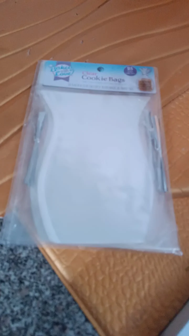 Clear Cookie Bags, Gift Bag Clear Flat Treat Bags (25 Pcs Set) - Image 7
