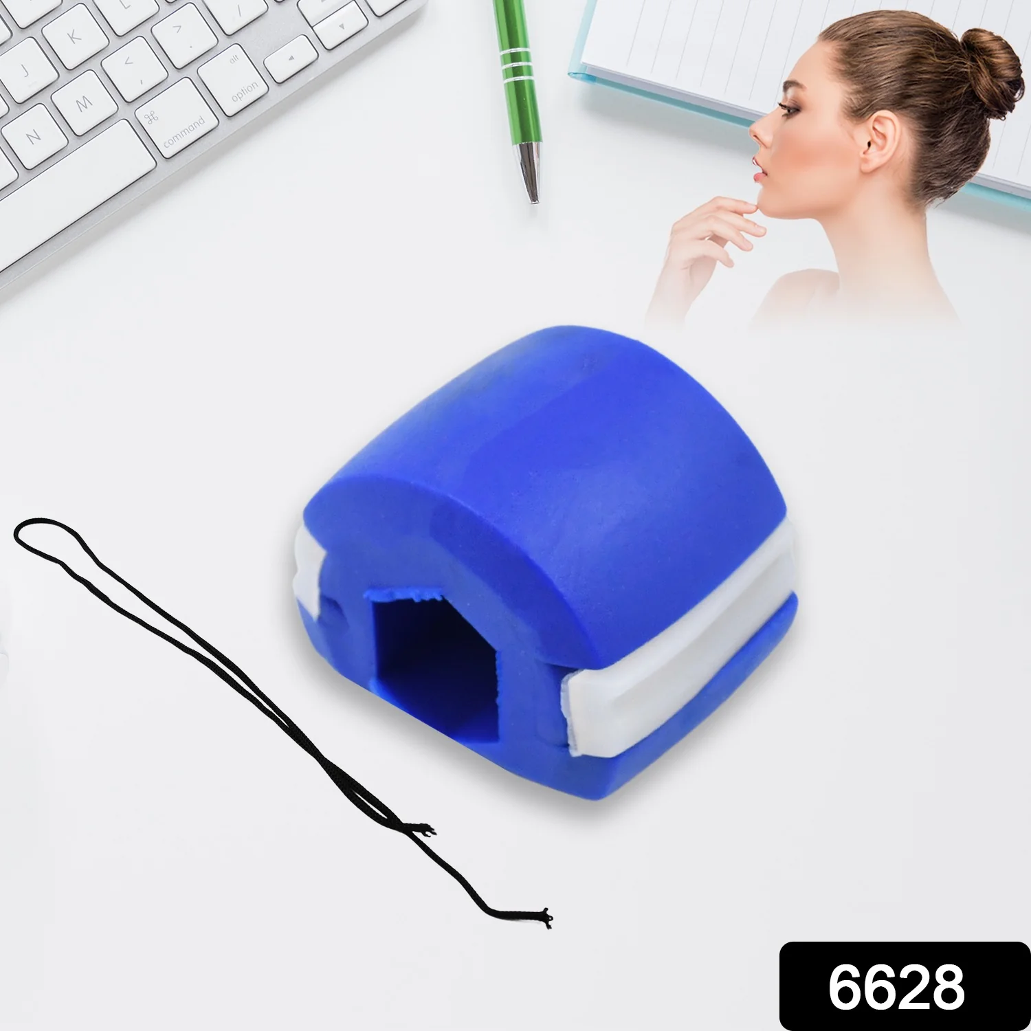 Dark Blue Mouth Exerciser – Fast Jaw Sculpting & Chisel Trainer - Image 2