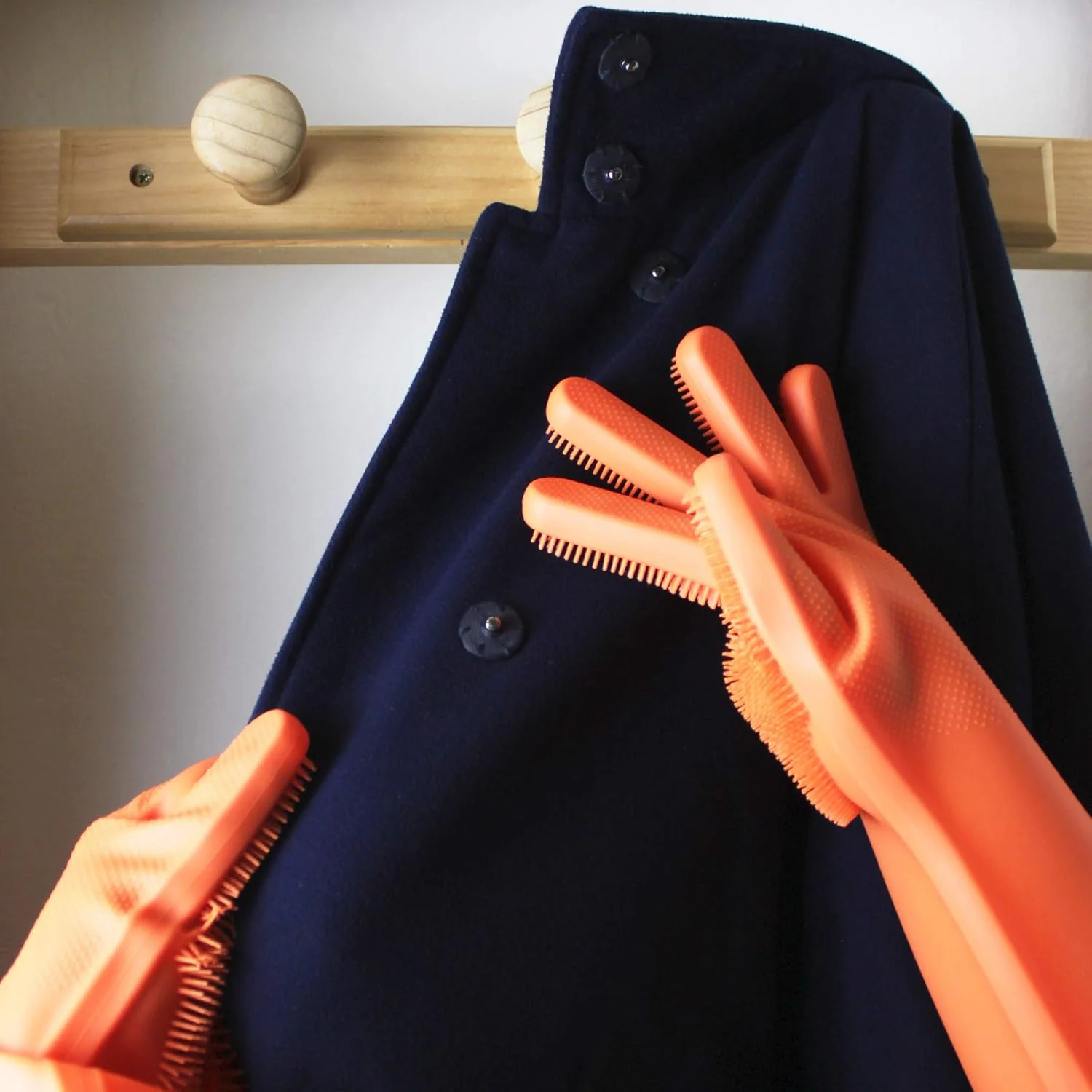 Gloves Magic Silicone Dish Washing Gloves (1 Pair) - Image 5
