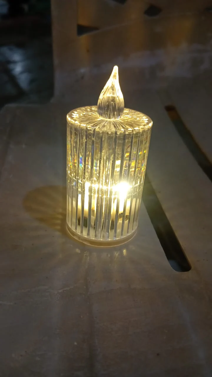 Flameless and Smokeless Decorative Candles LED Tea Light, Diwali (1 Pc) - Image 7