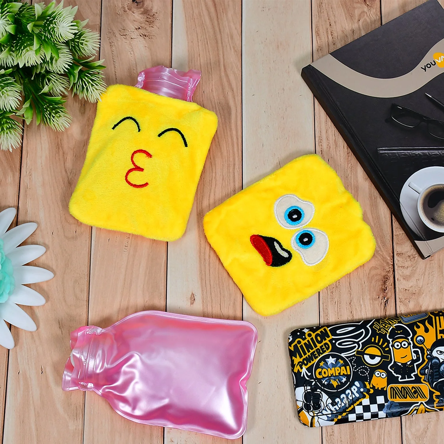 Mix design Fun Emoji Relief (1 Pc): Mini Hot Water Bag for Aches & Pains - Image 7