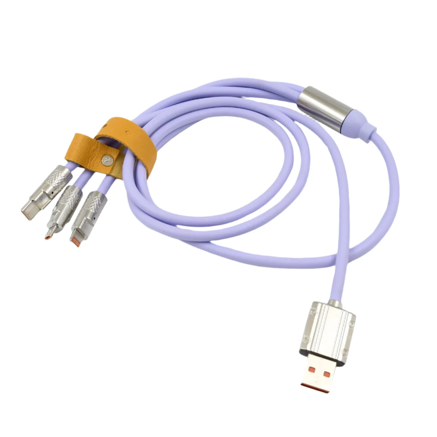 3 in 1 Multi Super Fast Charging Cable (1 Pc / 120 CM Long) - Image 5