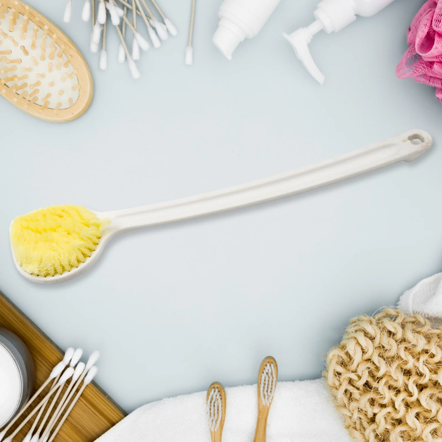 Body Back Scrubber Brush Long Handle (1 Pc / 40 CM) - Image 4