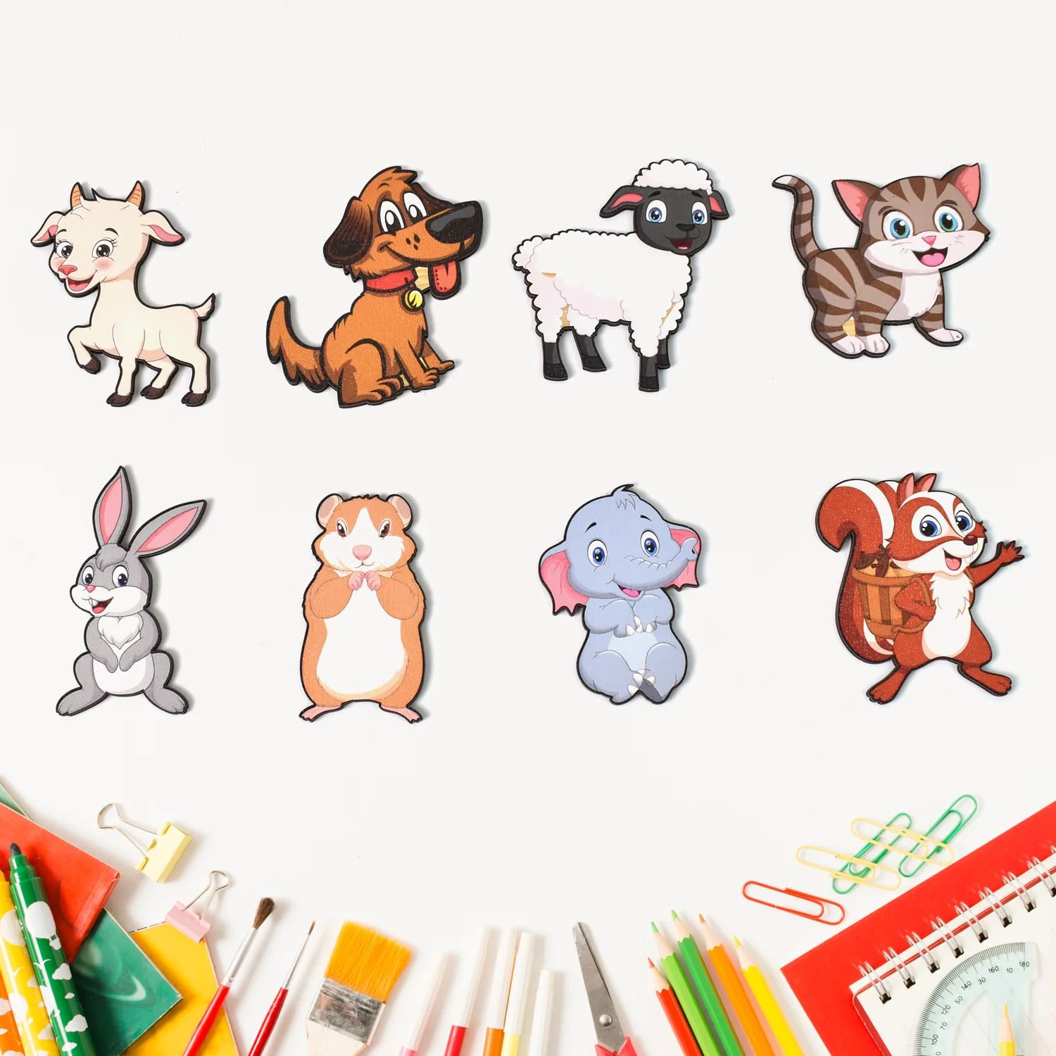 Wooden Animal Puzzle Learning Educational Board (1 Set / 28×20 Cm) - Image 7
