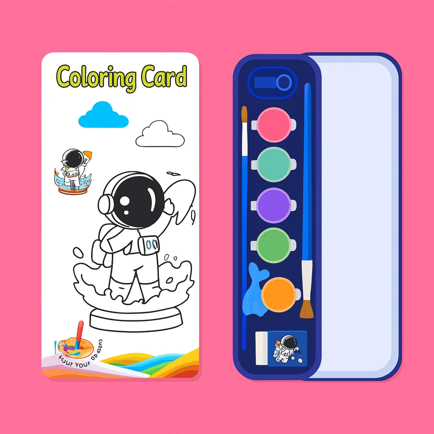 Space Theme Kids Stationery Gift (1 Set) - Image 3