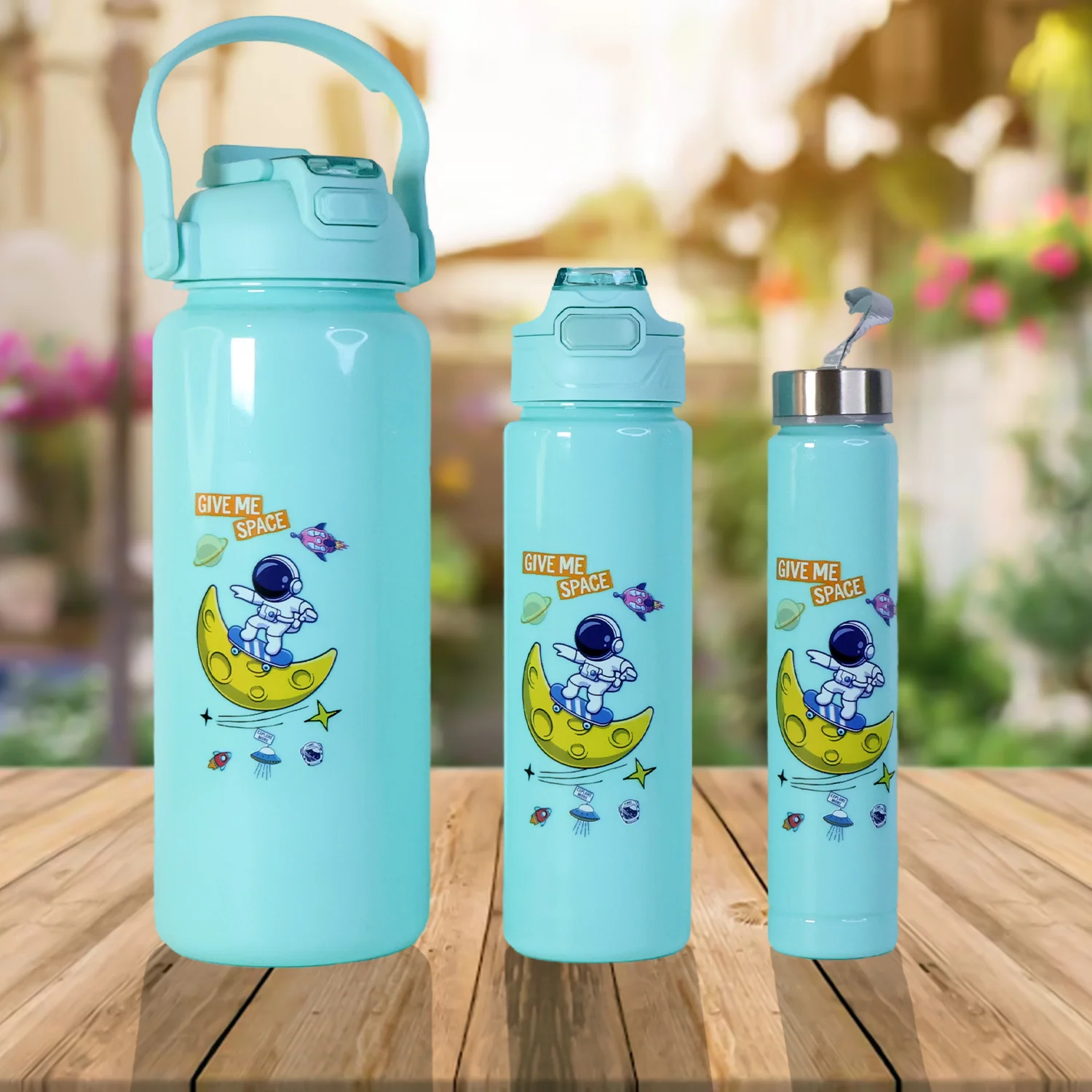 Premium Water Bottles 2000ml + 900ml + 300ml  - (Set) - Image 6