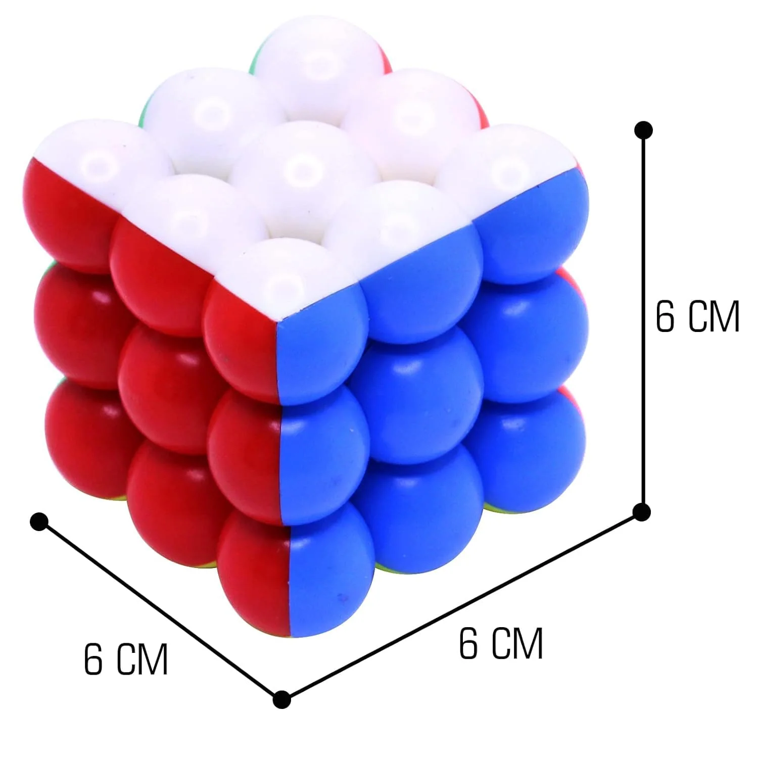 Speed Ball Cube Toy – Colorful Puzzle Cube - Image 4