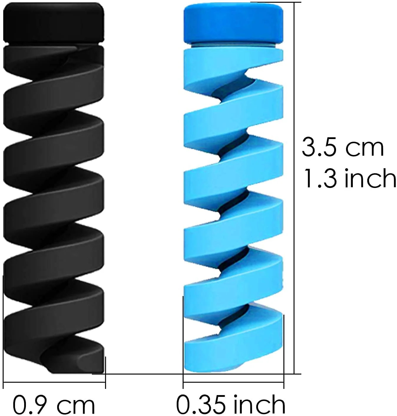 Spiral Charger Spring Cable Protector Data Cable Saver (Pack of 4) - Image 8