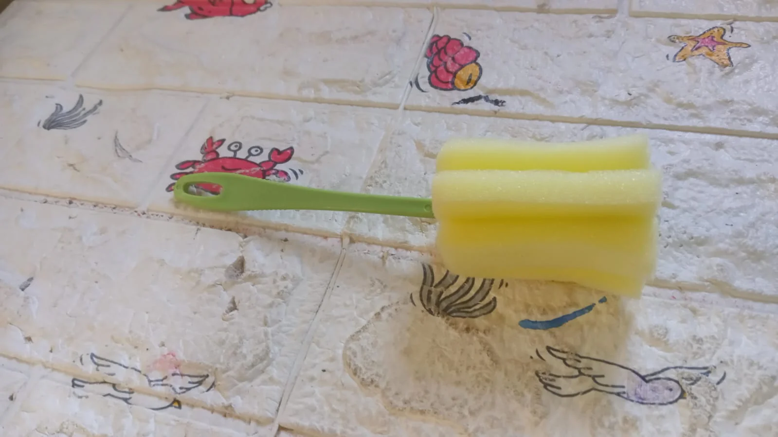 Sponge Head Household Kitchen Cleaning Tool (20Cm) - Image 8