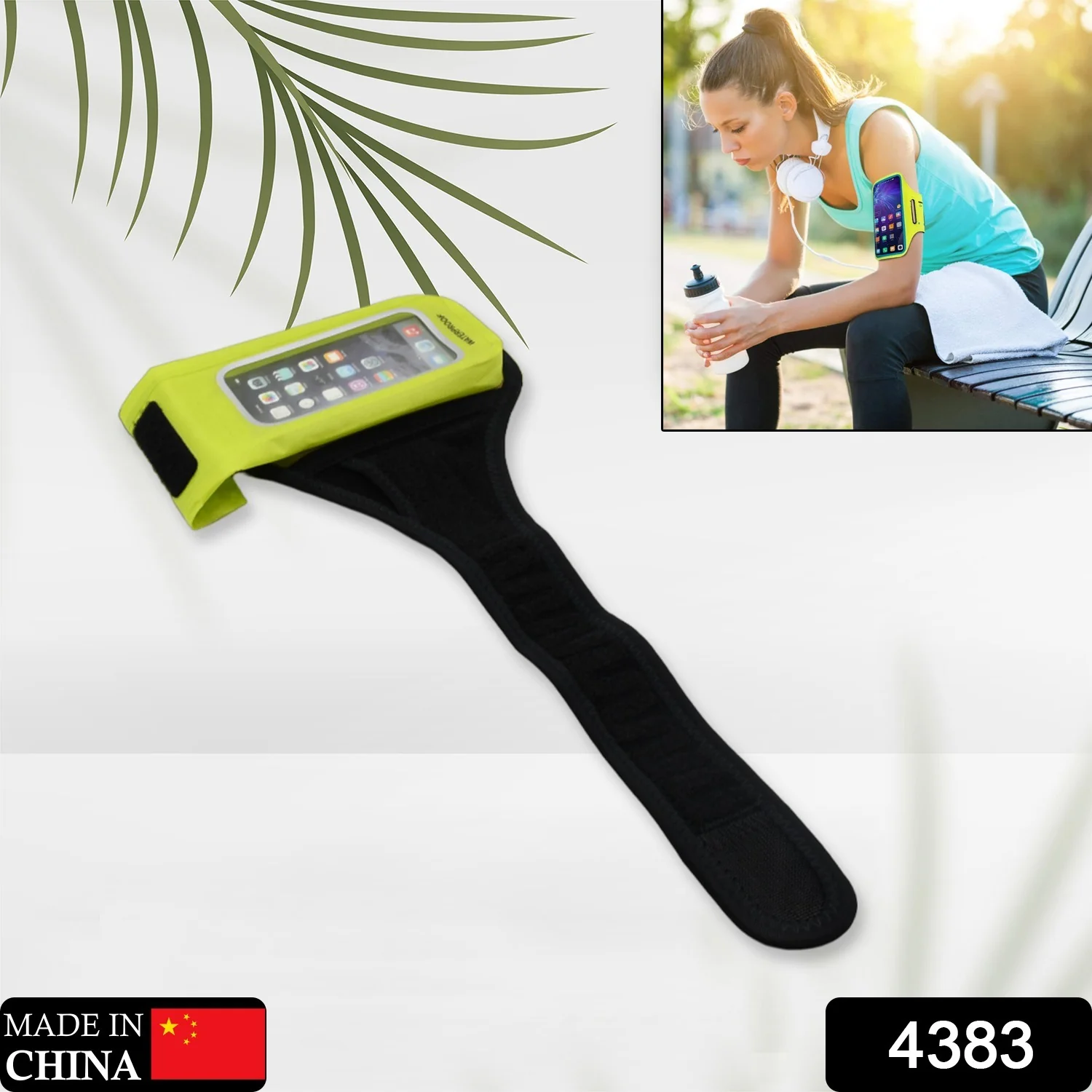Sports Wrist Bag Running Arm Band Running Armband Phone Arm Pouch Case (1 Pc) - Image 2
