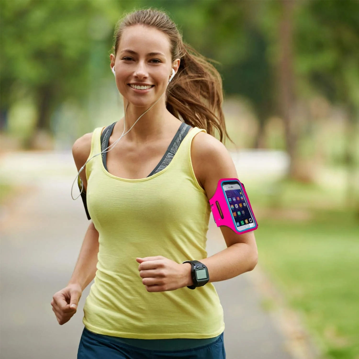 Sports Wrist Bag Running Arm Band Running Armband Phone Arm Pouch Case (1 Pc) - Image 3