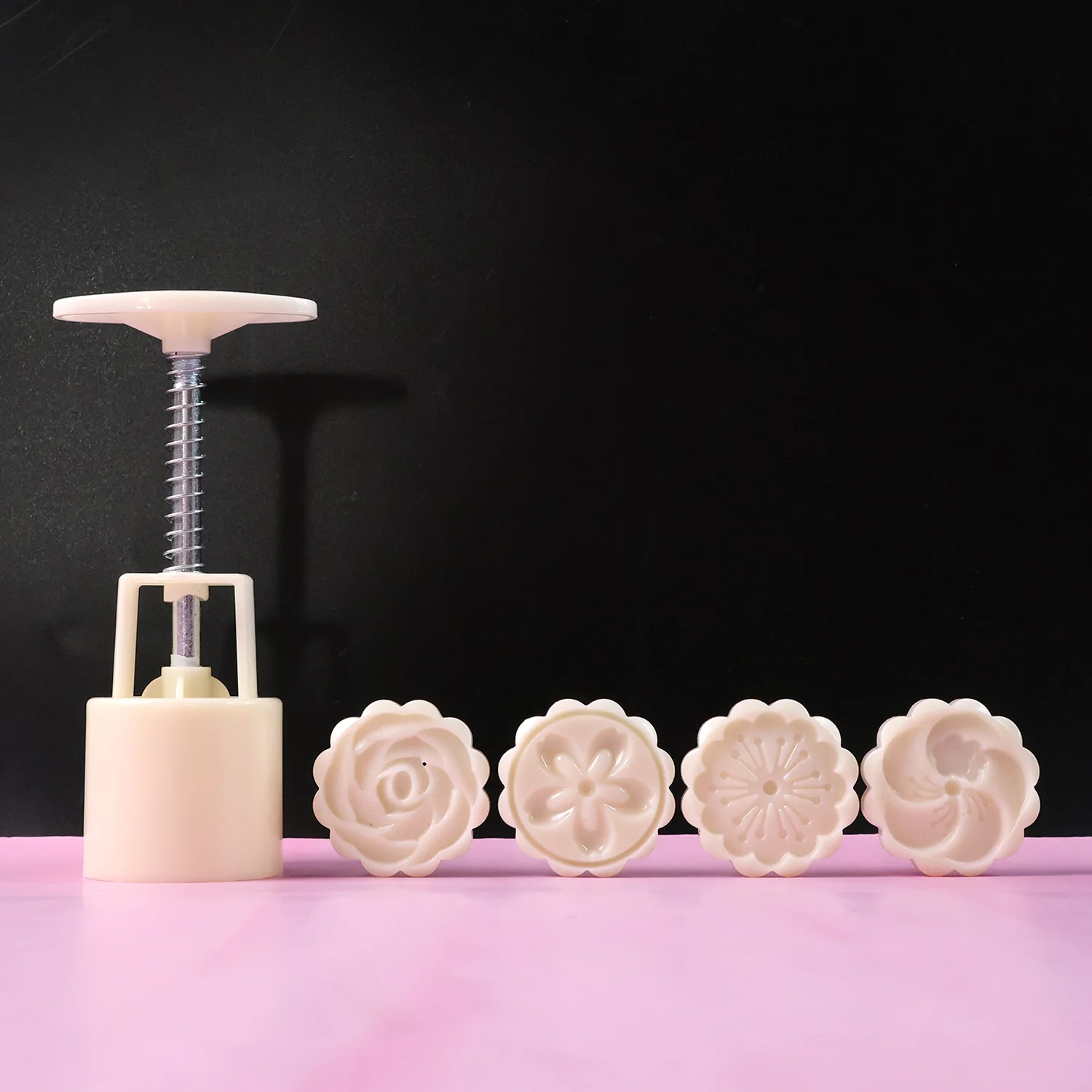Spring Press Cookie & Pastry Mold - (Set) - Image 6