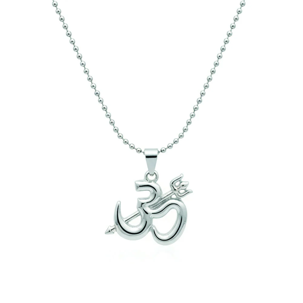 Sprititual Om and trishul Chain Pendnet - Image 4