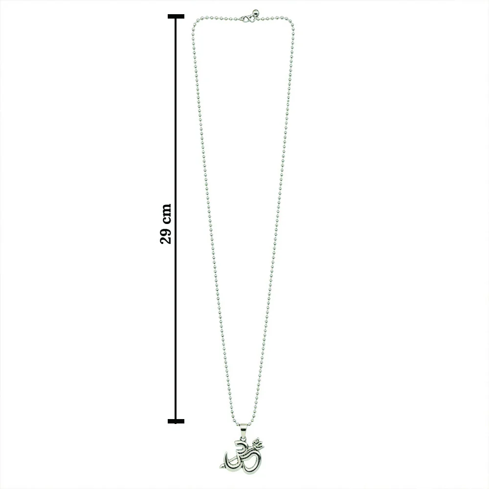 Sprititual Om and trishul Chain Pendnet - Image 7