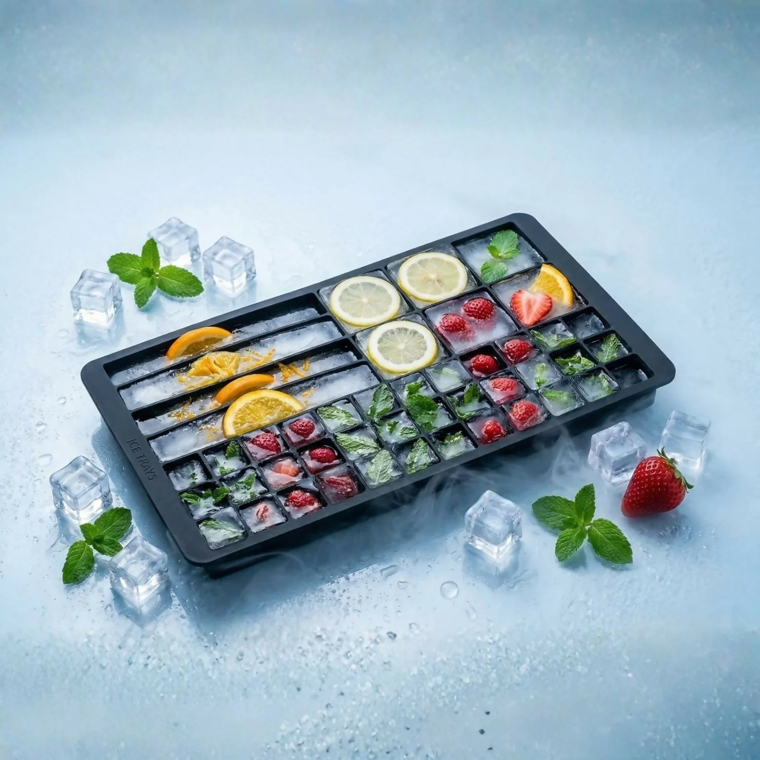 Square and lolipop shape ice tray pack of 1 - Image 4