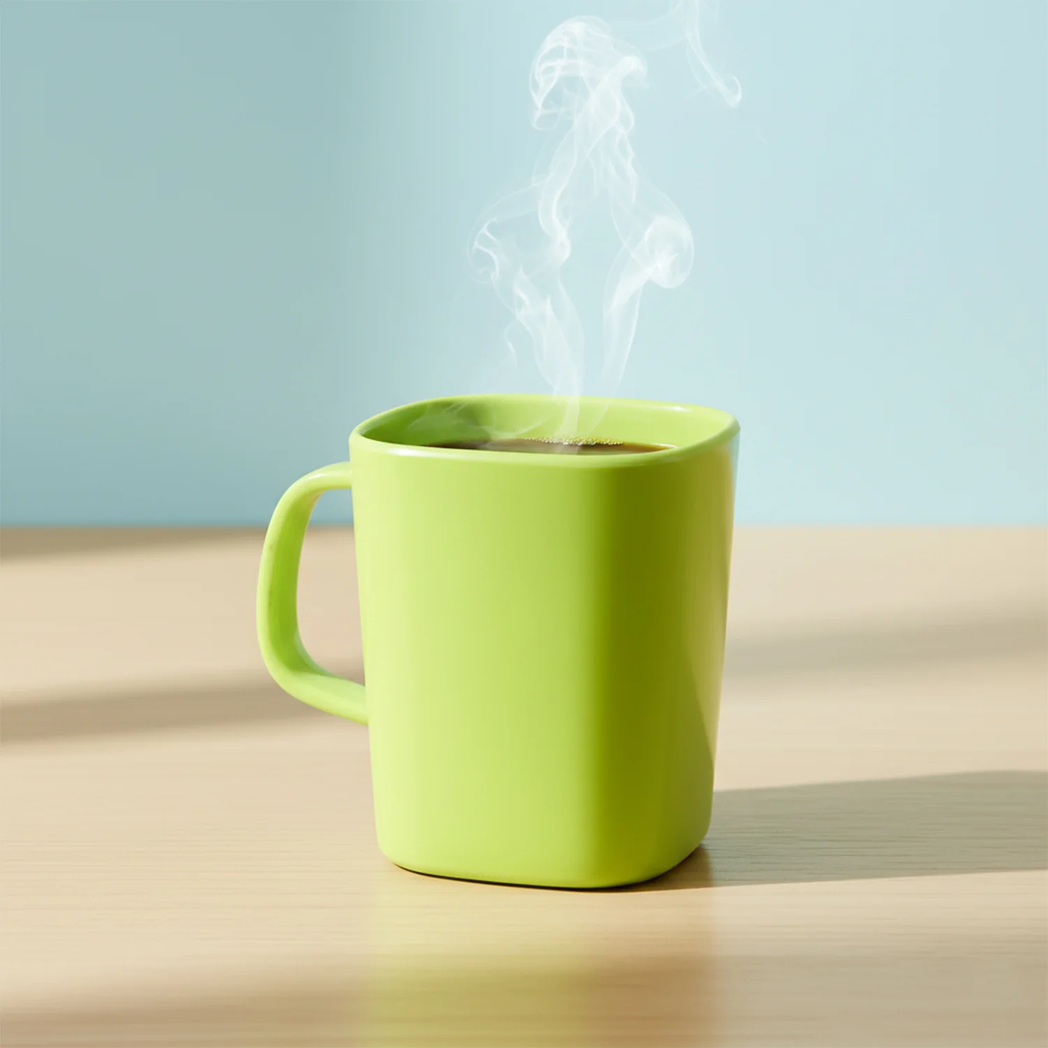 Square Melamine Mug – Premium Durable Lightweight Cup (1 Pc) - Image 6