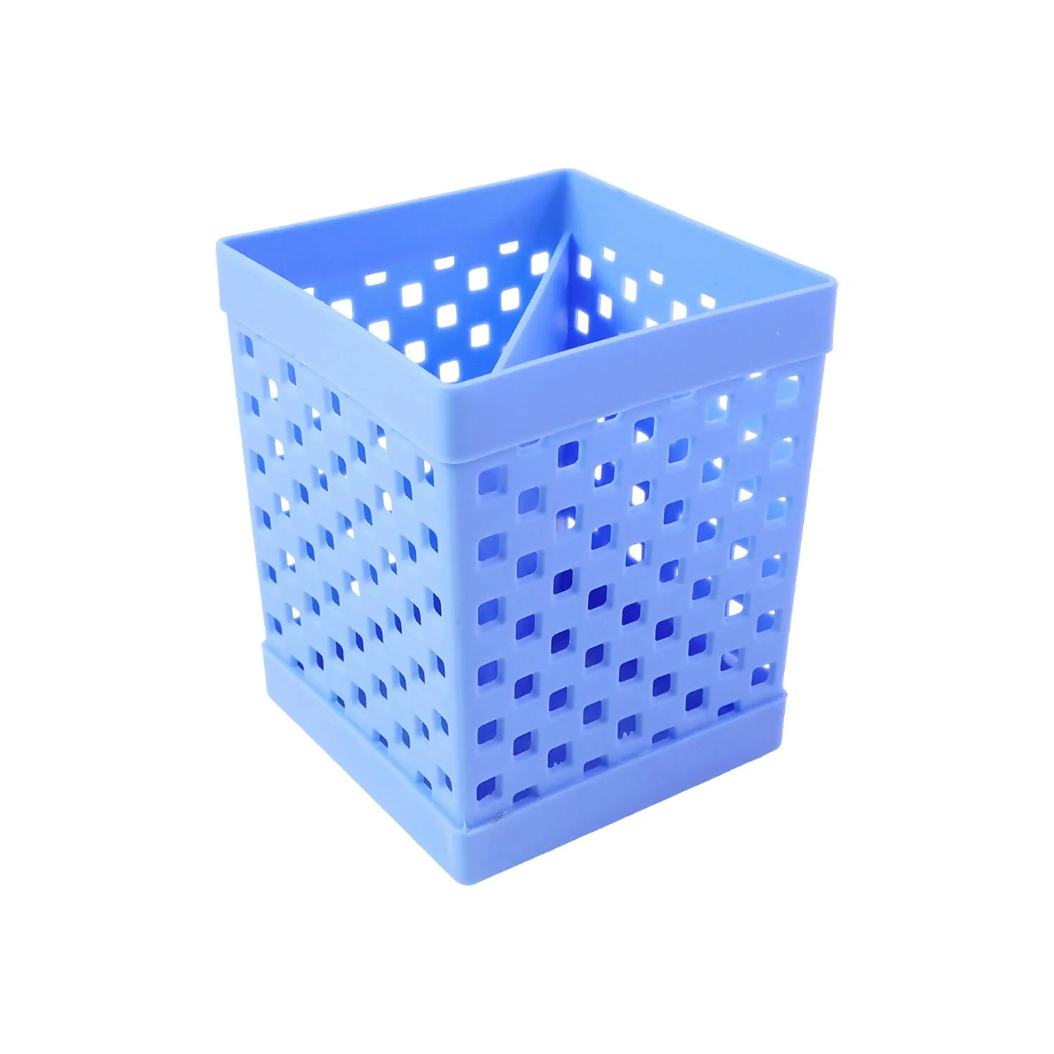 Square Pen Stand for Desk Organization with Open Design for Pens, Pencils and Stationery Use - Image 5