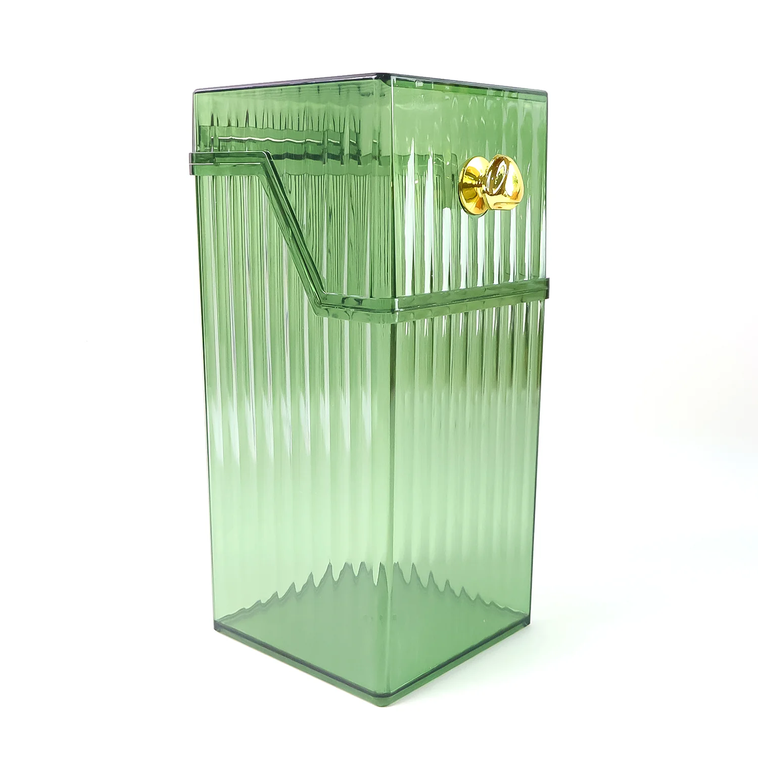 Square Plastic Storage Box with Flip Lid (1 Pc) - Image 5