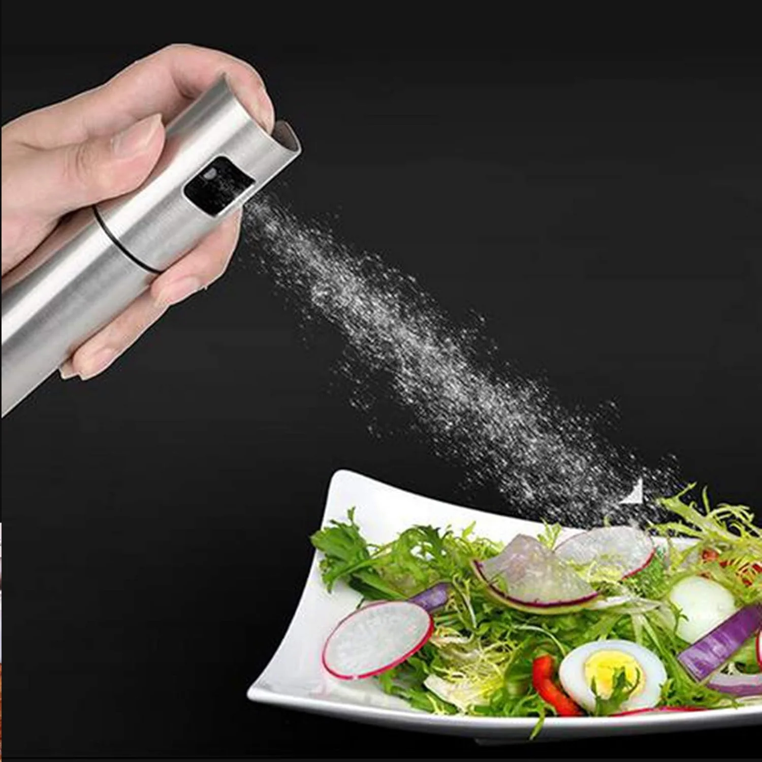 Oil Spray Bottle Dosa | Food Grade Stainless Steel Glass Oil Spray Bottle (100 ML) - Image 3