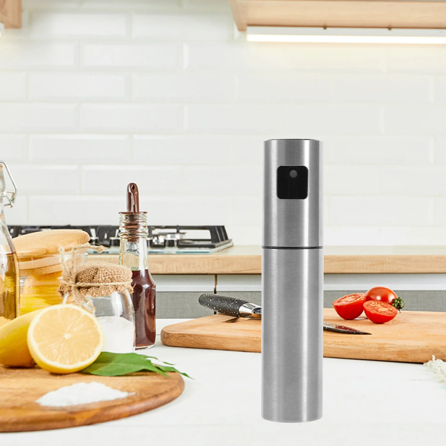 Oil Spray Bottle Dosa | Food Grade Stainless Steel Glass Oil Spray Bottle (100 ML) - Image 4