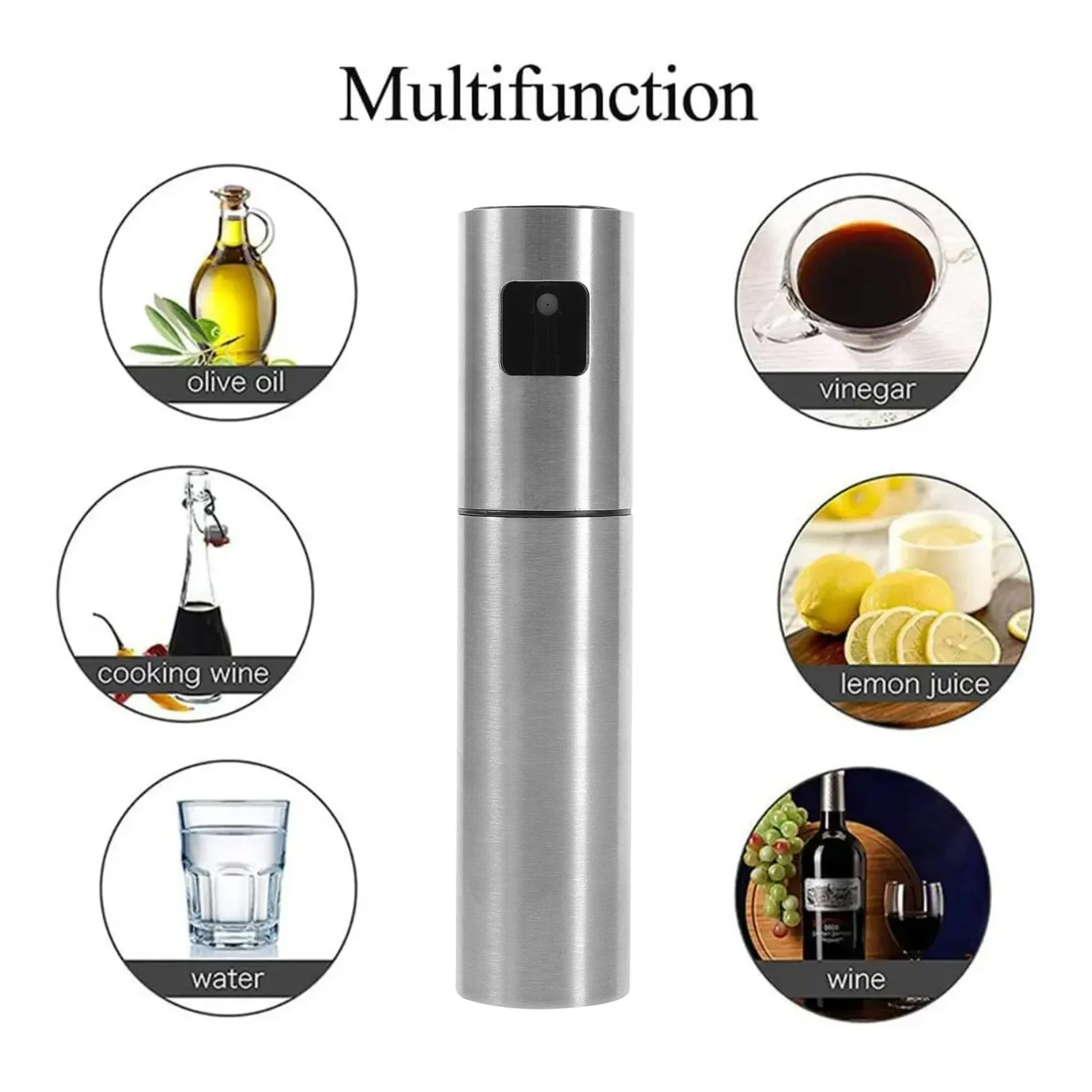 Oil Spray Bottle Dosa | Food Grade Stainless Steel Glass Oil Spray Bottle (100 ML) - Image 7