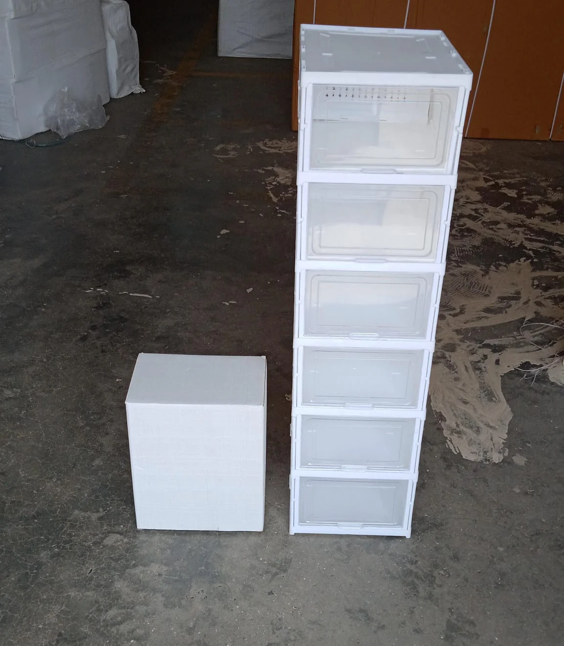 6-Layer Stackable Foldable Storage Organizer Cart Clothes, Kitchen, Closet & Bathroom - Image 7