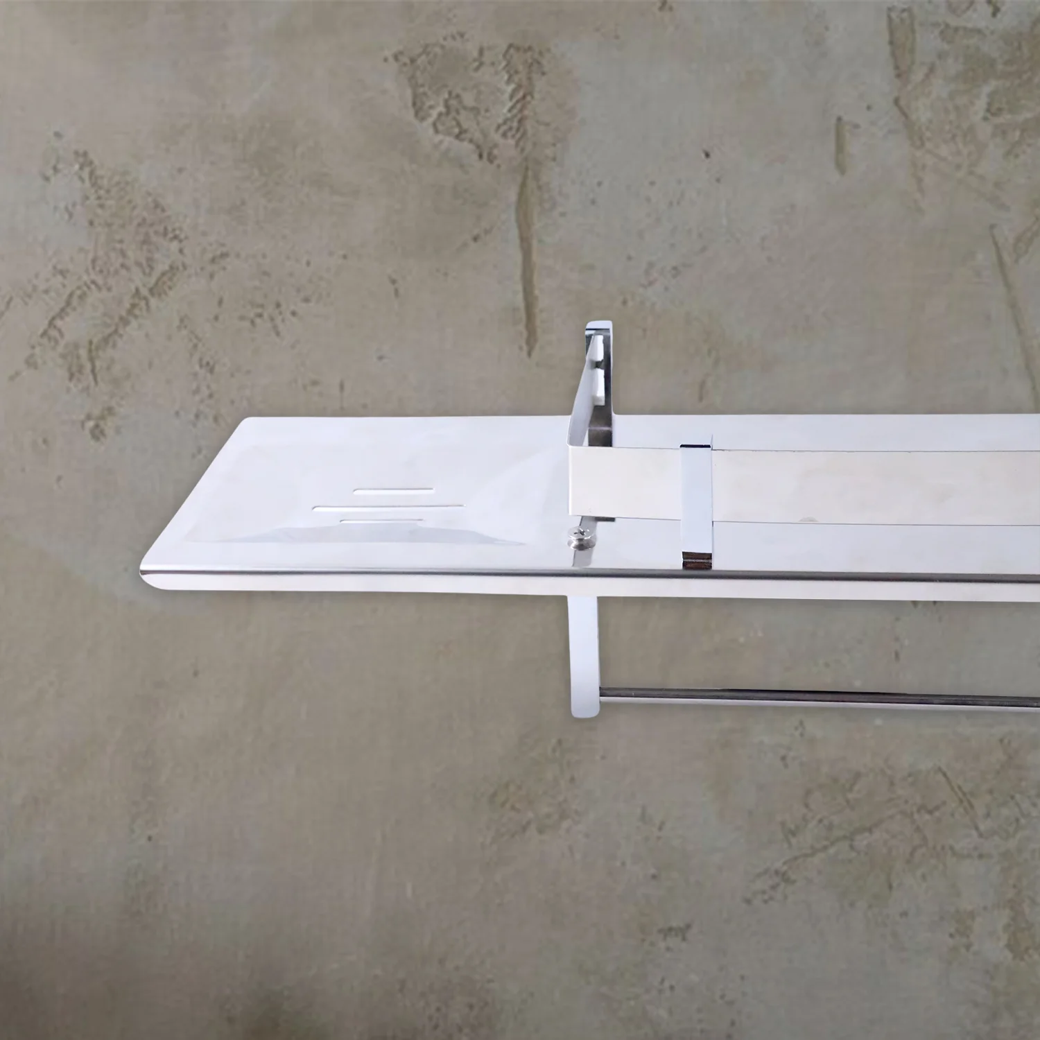 Stainless 4 In 1 Multi-Functional Space Saving Bathroom Shelf - Image 5